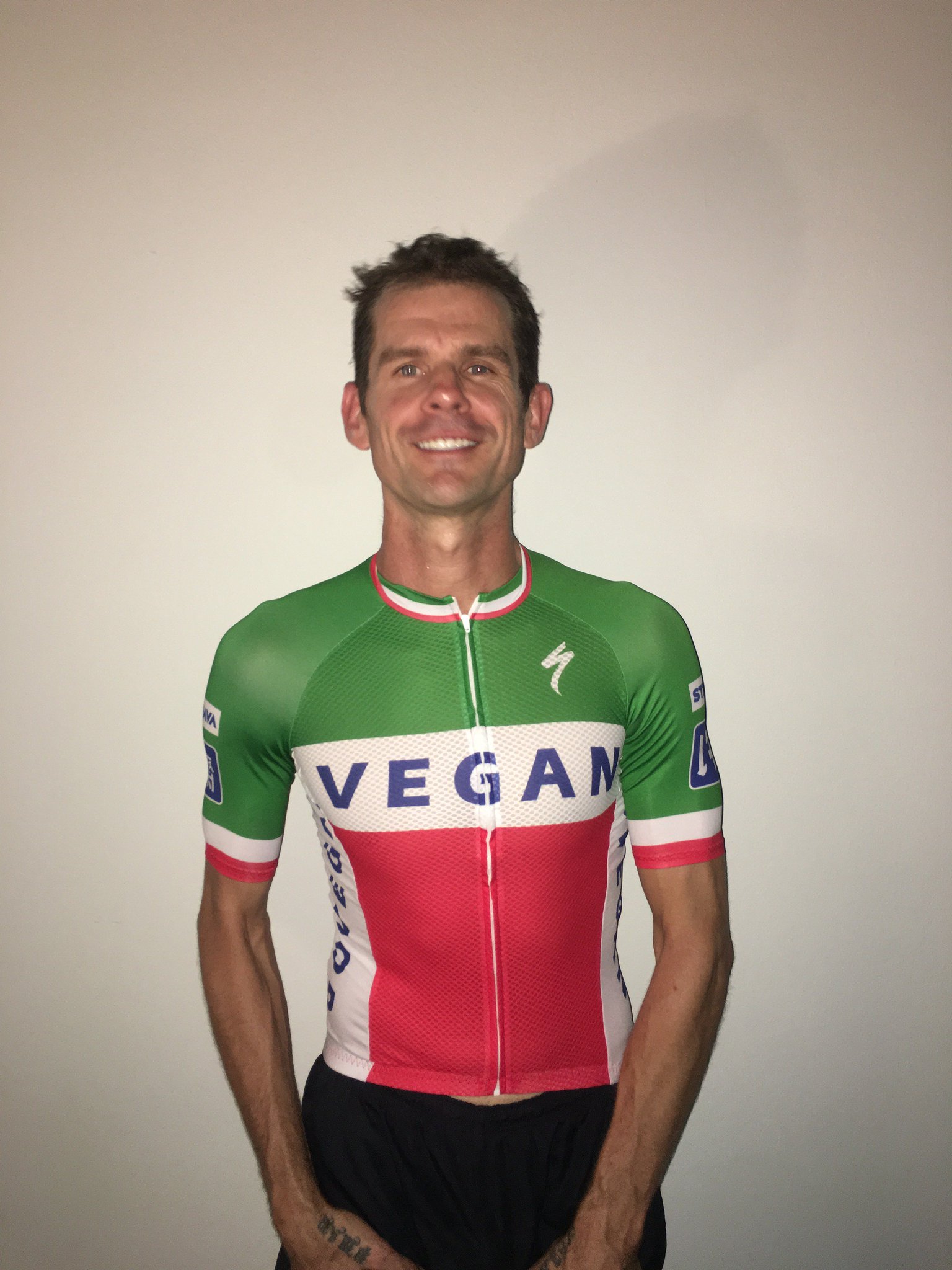 vegan cycling jersey