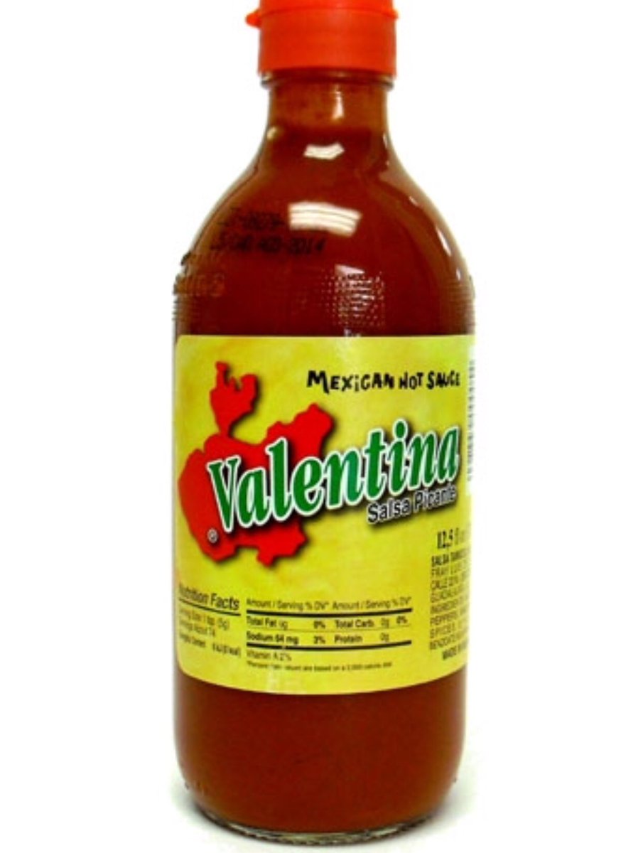 rodlugox3's tweet photo. I am fucking hooked ! @gabrielzamora eres el culpable!! Why did it took me so long to try this !! #mexicanhotsauce #valentina #imlivingforthis ain’t no turning back ! https://t.co/GFiRGGFtBr