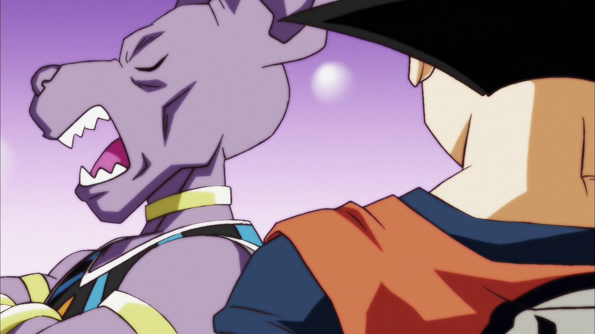 Beerus is looking more and more like...I don't even know what. 