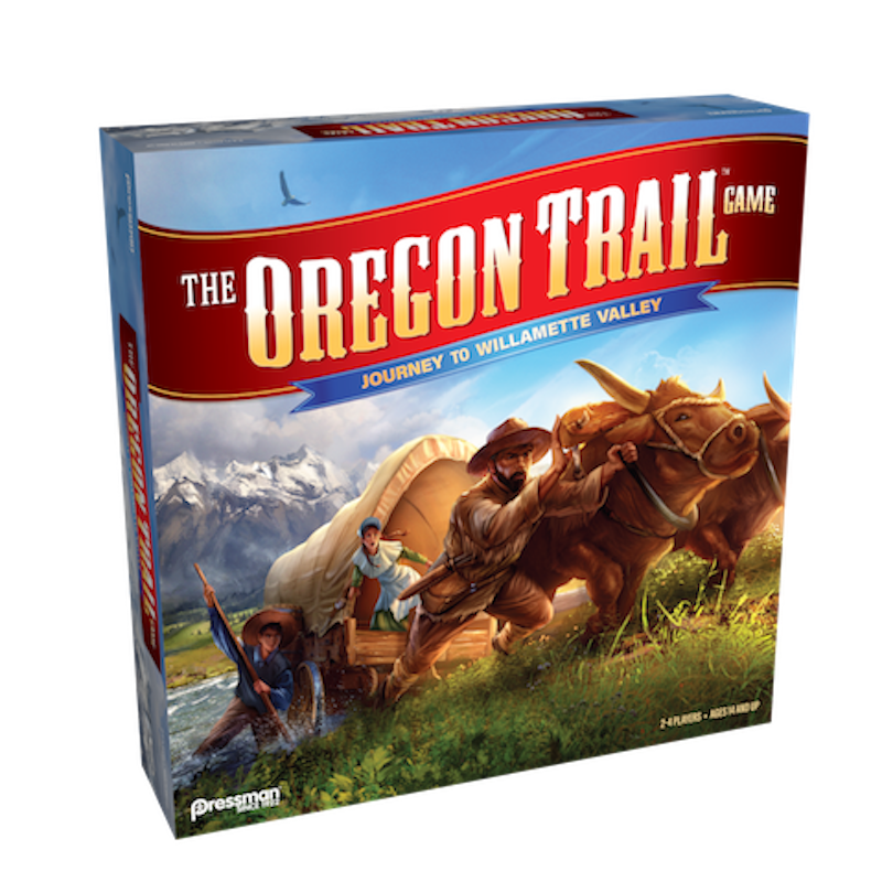 momtograndma's tweet photo. NEW GAME FOR FALL The Oregon Trail: Journey to Willamette Valley FUN FOR TEENS AND ADULTS! Check out this all new board game. #sponsor @pressmantoy #newforfall #giftidea #holiday #teens #adults #FamilyNight #GameNight https://t.co/eSoQAQQqT6 https://t.co/bwFKS6JYxK
