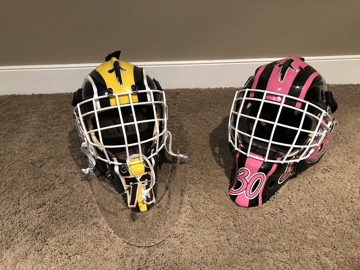 Another huge thanks goes out to <a href="/Accent_Striping/">Accent Striping and lettering company limited</a> and #colinjardine for the help with these two masks.  Watch for future sightings.