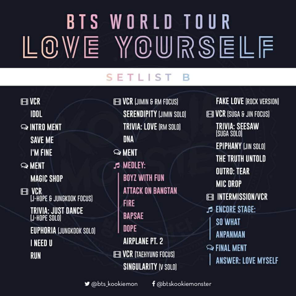 Bts love yourself tour