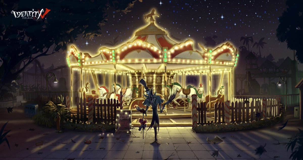 公式 Identityv 第五人格 ランク戦参入 月の河公園 マップが ついにランク戦に登場 10月11日からランク戦で 月の河公園 にて遊ぶことができますの 今回はリッパーさんと一緒にプレイするの Identityv 第五人格 Identityvイラスト