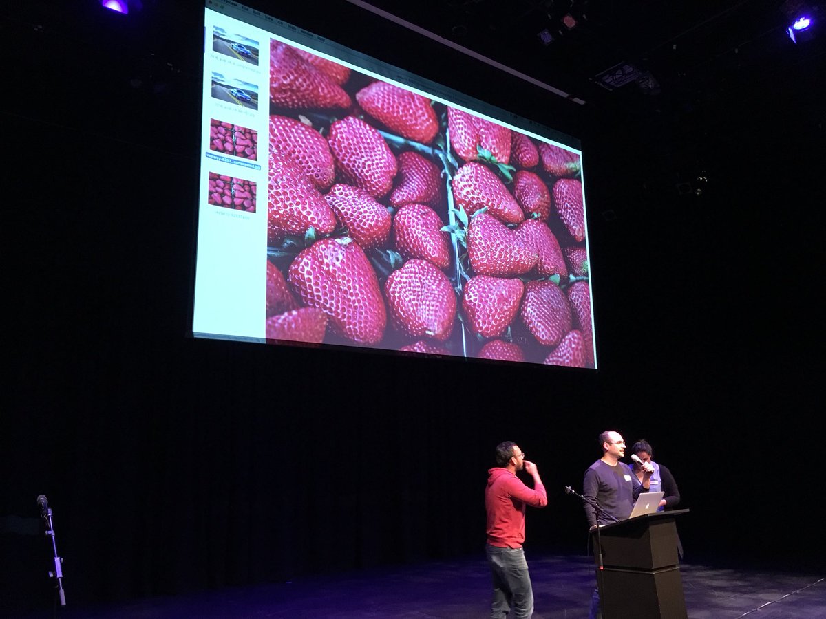 techvancouver's tweet image. .@DrivePixel shows off their impressive photo compression with AI. #TechVAN