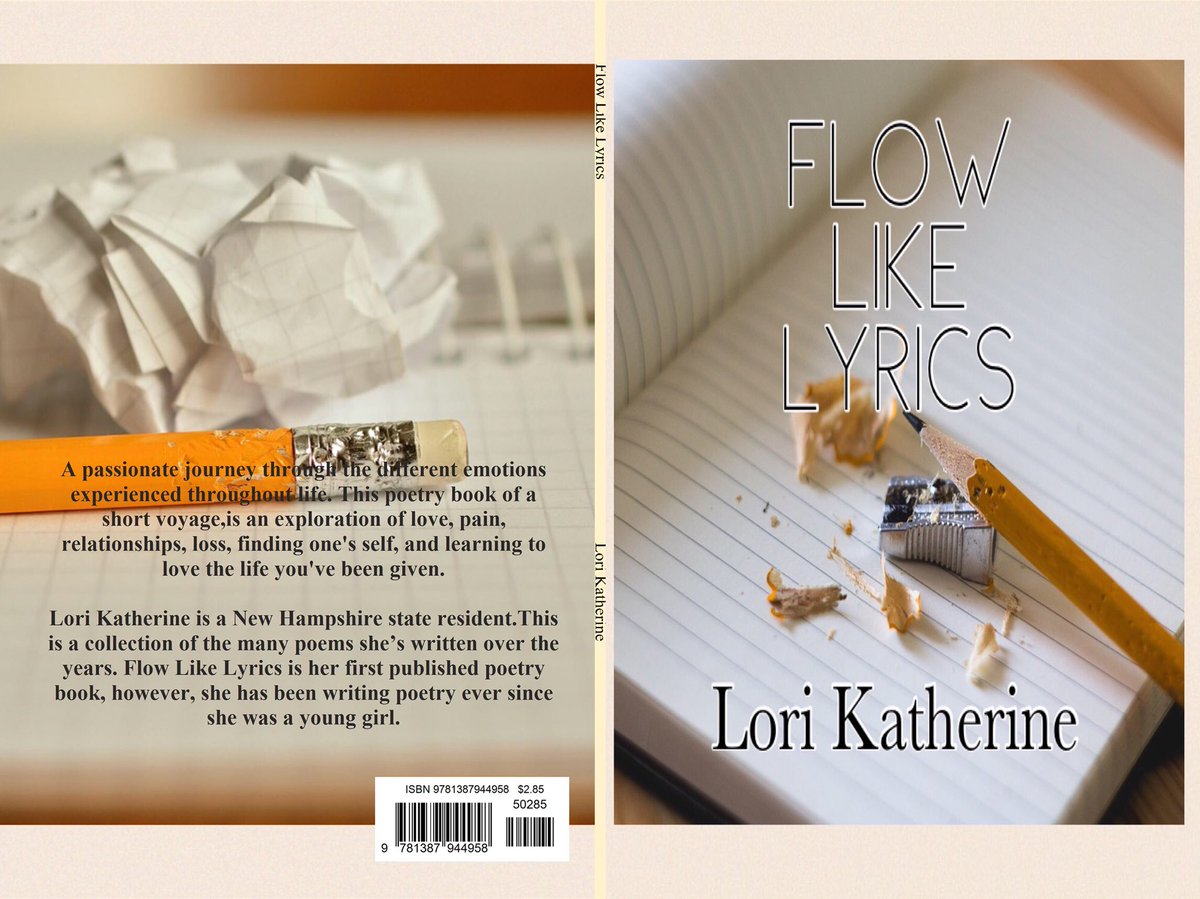 LoriKPoetry's tweet photo. Flow Like #Lyrics is a short compilation of #poetry on #amazon and #thebookpatch Free to read with #KindleUnlimited https://t.co/zi4VjfG2Zu https://t.co/wZTtfTHLlE