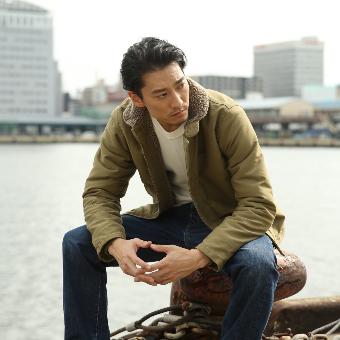 40 waiper.inc ワイパー n-1 n1 デッキジャケット　ミリタリー