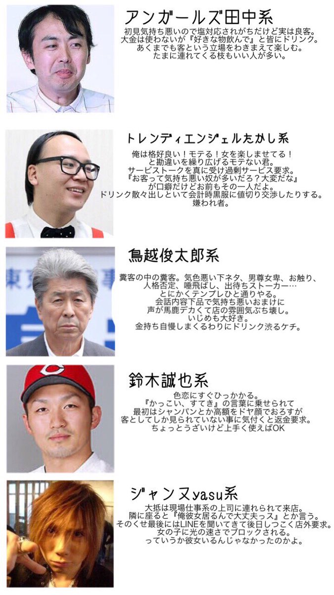 サンダーズーム7 関工場長 בטוויטר アイドル現場やカフェ系 だと若い人はすべて鈴木セイヤ系って感じがします ｗ Rt