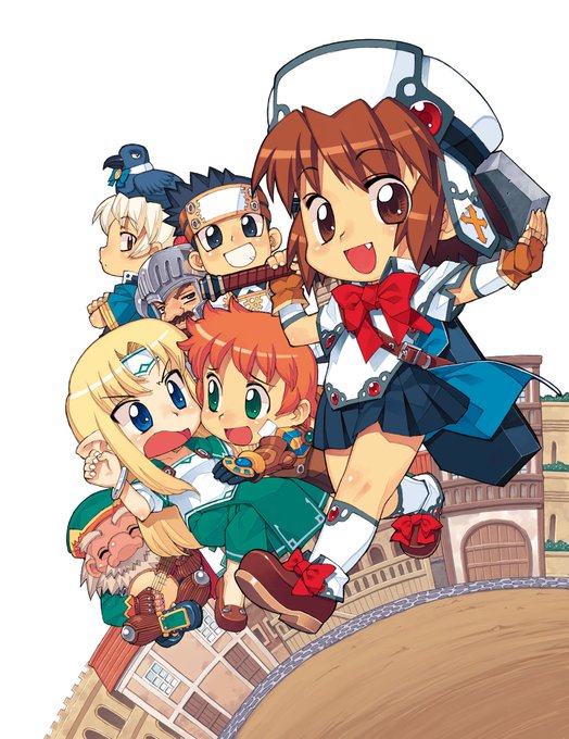 過去の仕事絵貼り 2006年3月発売 新ソード・ワールドRPGリプレイ集ガイドブック 明かせ!へっぽこ大冒険 表紙 