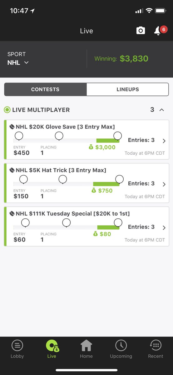 JeffKCollins's tweet photo. Not much of a hockey guy, but no baseball today and basketball doesn’t start until next week. I figured I’d check out @kle18’s article and throw a few lineups in. https://t.co/dqHzaOyxfF
