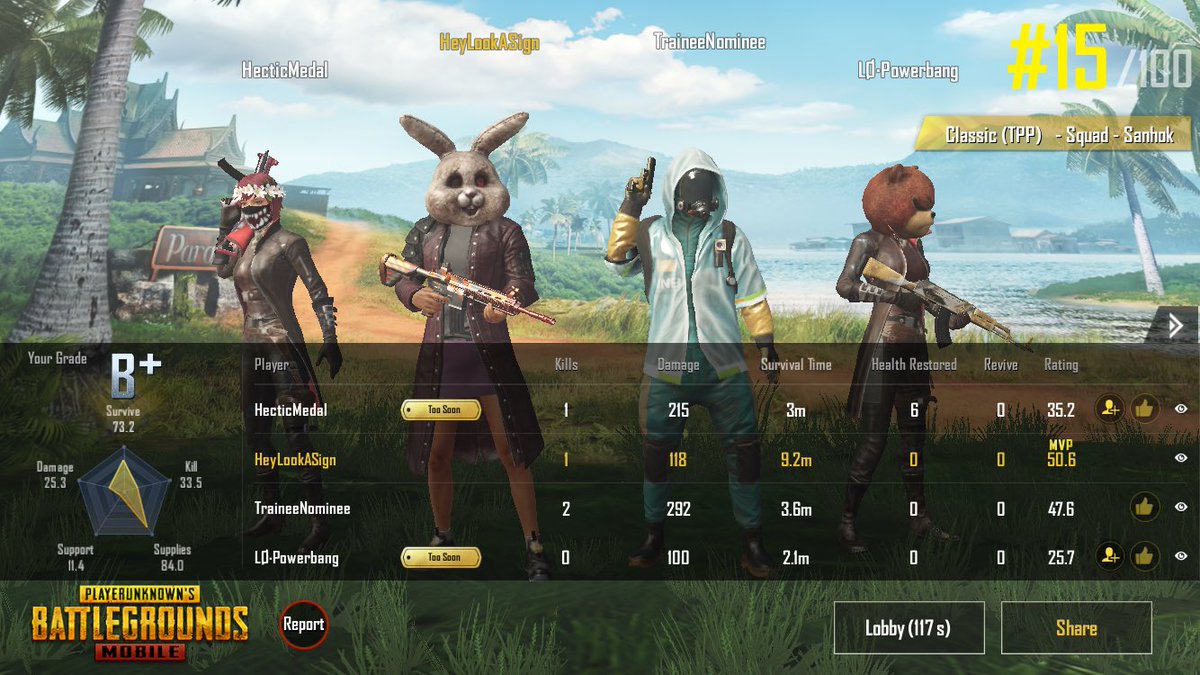 HeyLookTencentG's tweet photo. When u play with @PowerbangGaming and u somehow lasted the longest lol eh @TraineeNominee ? 😂 #epicfail https://t.co/aVPBZdZBKD