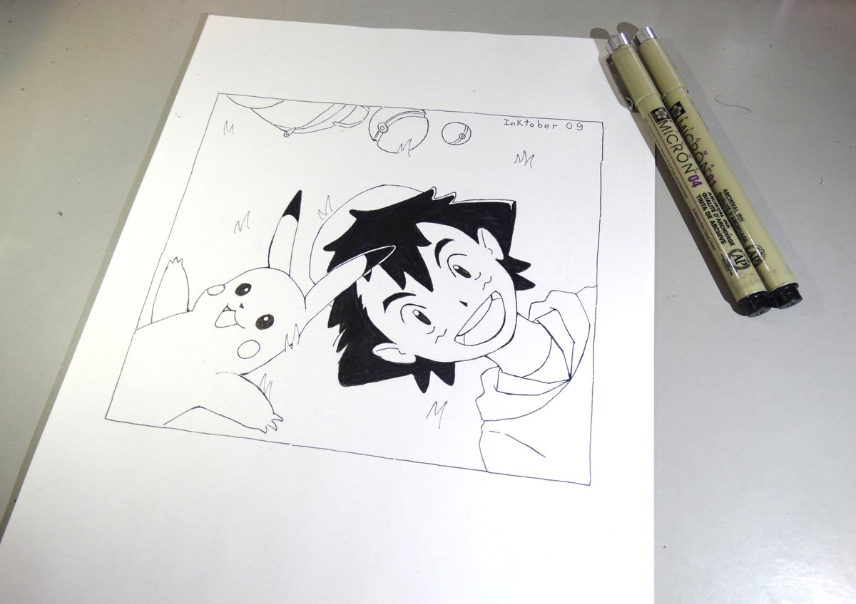 Yesterday's (;-;) theme for #Inktober was precious, and I can say pokemon was something really precious for my chilhood (and still is)
#Inktober2018 #inktoberday9 #Inktoberprecious 
