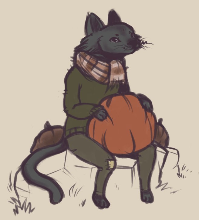 itsachrista's tweet photo. some fall doodles inspired by my cat!
#pumpkincarving #potionbrewing #spooktober https://t.co/lW8QtW5gIM