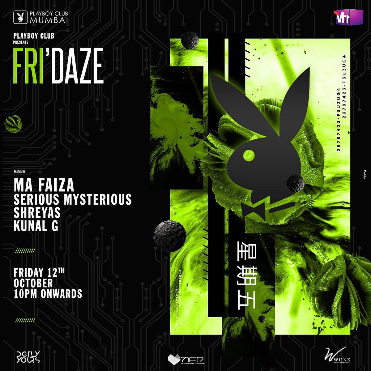 #Mumbai - Start yer Engines! Things are going on a over-drive this *Fri’daze* at the super-club! 

Guaranteed Dance-riot with <a href="/mafaiza/">Ma Faiza (she/her)</a> / Serious Mysterious (<a href="/asadzaidi/">Asad Zaidi</a> <a href="/Fuzulu/">Fuzulu</a>) / Shreyas / Kunal G 

12th Octo Friday 🧚🏻‍♀️🧚🏻‍♀️🧚🏻‍♀️