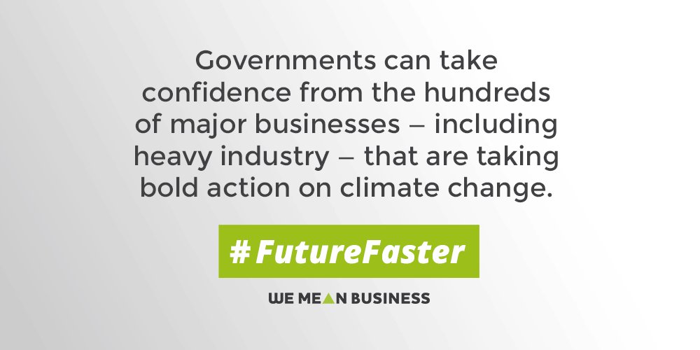 WMBtweets's tweet photo. Business believes a 1.5°C pathway is possible, necessary and urgent. #FutureFaster #IPCC48 #1o5C https://t.co/eZaW5THwWU