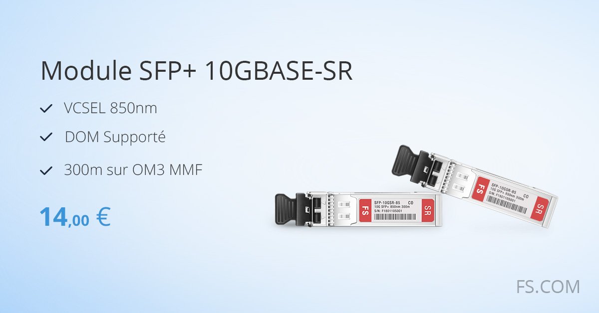 FSCOMFrance's tweet photo. Ce module SFP+ est 100% testé pour répondre aux spécifications OEM. #transceiver https://t.co/fsKK2jtrIn https://t.co/RJJPwYFxqz