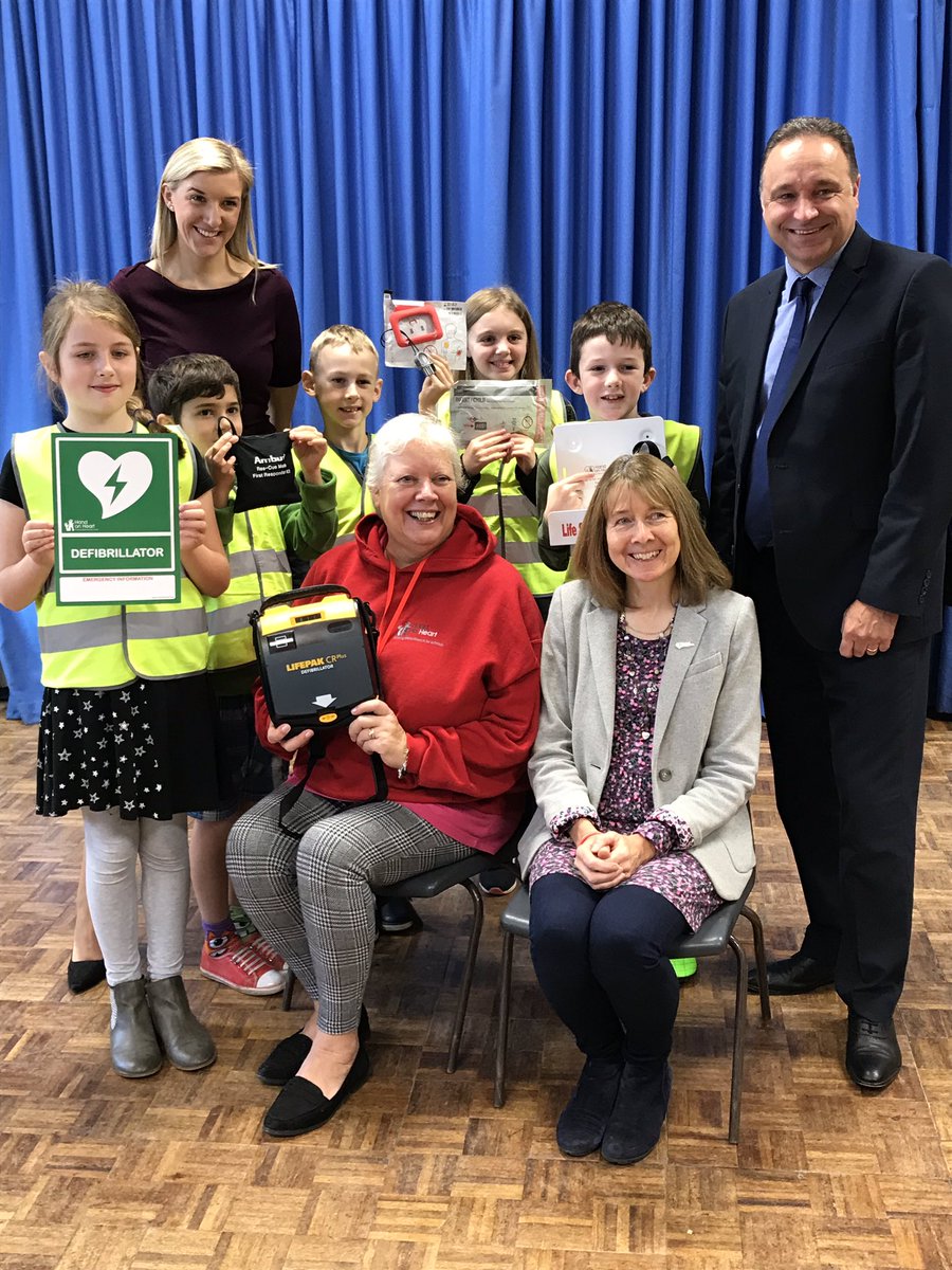 Thank you to <a href="/RedrowHomes/">Redrow Homes</a> and <a href="/HandonHeart/">christin</a> for the very generous donation to our school and community! #heartsafe