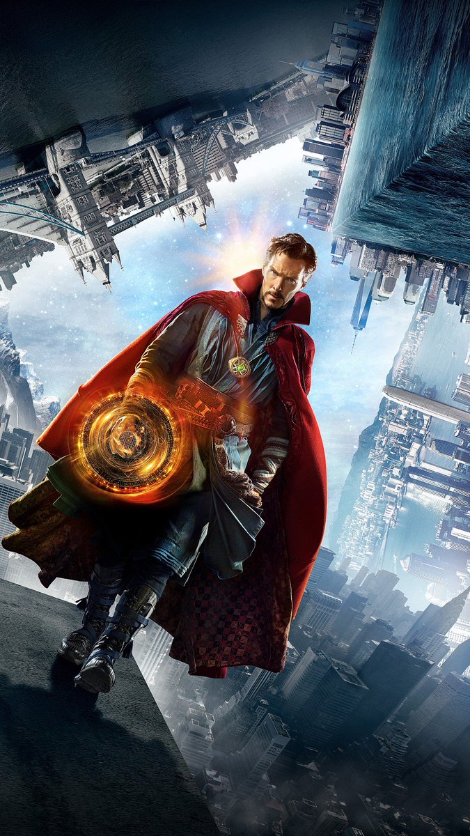 postermodernism's tweet photo. #postereference: 
Lithograph by #MauritsEscher «Relativity» and movie posters. Part Two:

Inception (2010),
Doctor Strange (2016),
Dong wu shi jie (2018) #artRef https://t.co/SIayXwM57U