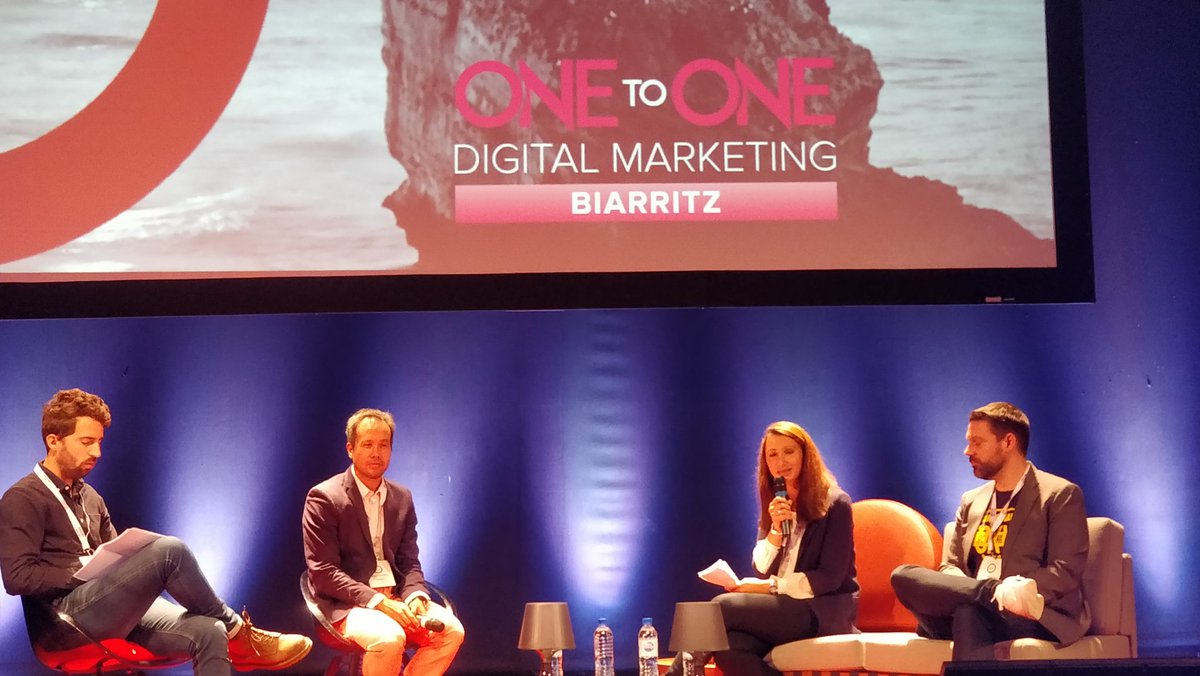One to One Expérience Client (@1to1biarritz) on Twitter photo #1to1Biarritz - On continue avec un panel sur la créativité, botte secrète de l'excellence #marketing, animé par <a href="/niko_jaimes/">Nicolas Jaimes</a> <a href="/journaldunet/">Le Journal du Net</a>, avec <a href="/sophieakgazeau/">Sophie Ak Gazeau</a> <a href="/MeeticGroup/">Meetic Europe</a>, <a href="/dbernardbret/">David Bret</a> @Eurosport et <a href="/Hoang_Bruce/">Bruce Hoang</a> <a href="/Orange_France/">Orange France</a> ! #1to1Biarritz - On continue avec un panel sur la créativité, botte secrète de l'excellence #marketing, animé par <a href="/niko_jaimes/">Nicolas Jaimes</a> <a href="/journaldunet/">Le Journal du Net</a>, avec <a href="/sophieakgazeau/">Sophie Ak Gazeau</a> <a href="/MeeticGroup/">Meetic Europe</a>, <a href="/dbernardbret/">David Bret</a> @Eurosport et <a href="/Hoang_Bruce/">Bruce Hoang</a> <a href="/Orange_France/">Orange France</a> !