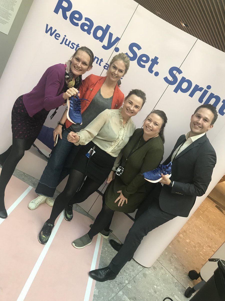 We are ready to sprint🏃‍♀️🏃‍♂️ #NordeaAgile