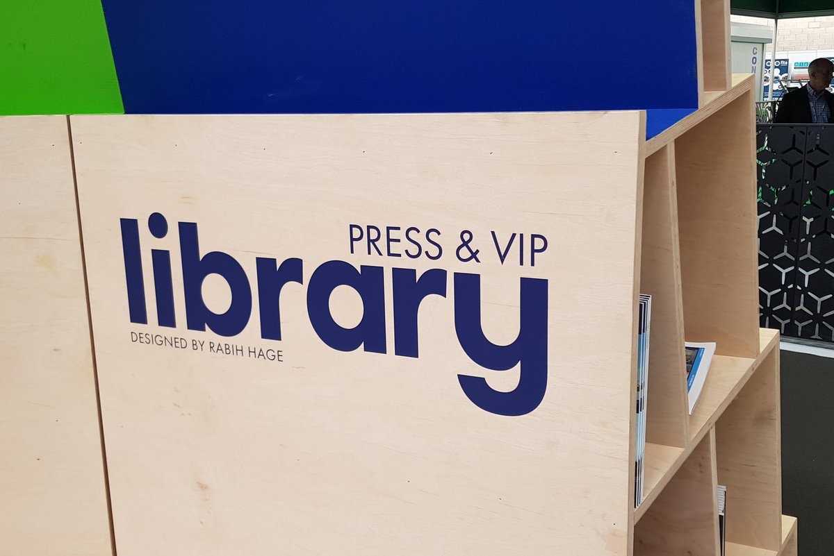 LibraryDMU's tweet image. Getting some inspiration for #FutureLibrary and next phase of #SpaceForSuccess at the UK Construction Week Show, amazing products and finishes on exhibit 🤩