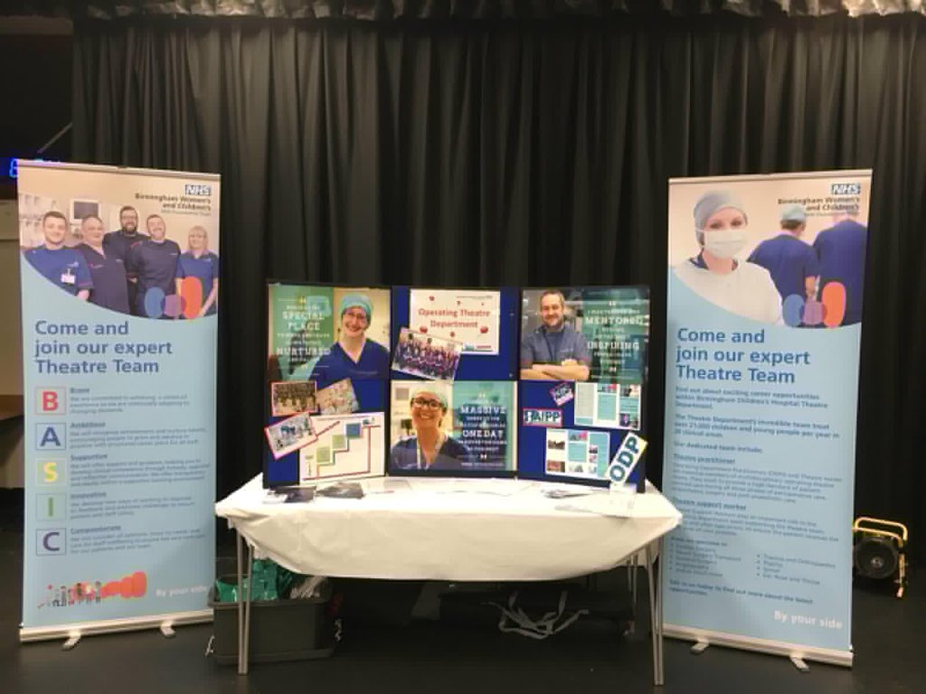 Massive thank you to <a href="/ErdingtonAcad/">Erdington Academy</a> for having us at their career event! Got to talk to some budding healthcare professionals and spread the word about healthcare careers! 🎉🙌🏥
<a href="/bwcrecruitment/">BWC Recruitment</a> <a href="/AspireBWC/">Aspire@BWC</a> <a href="/Bham_Childrens/">Bham Children's Hosp 💙</a> 
#thefutureofhealthcare #careers #notjustdoctorsandnurses