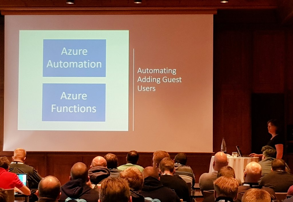 TommiMarjomaa's tweet image. Awesome #azureb2b collaboration demos from lovely @SjoukjeZaal at #polarconf today.