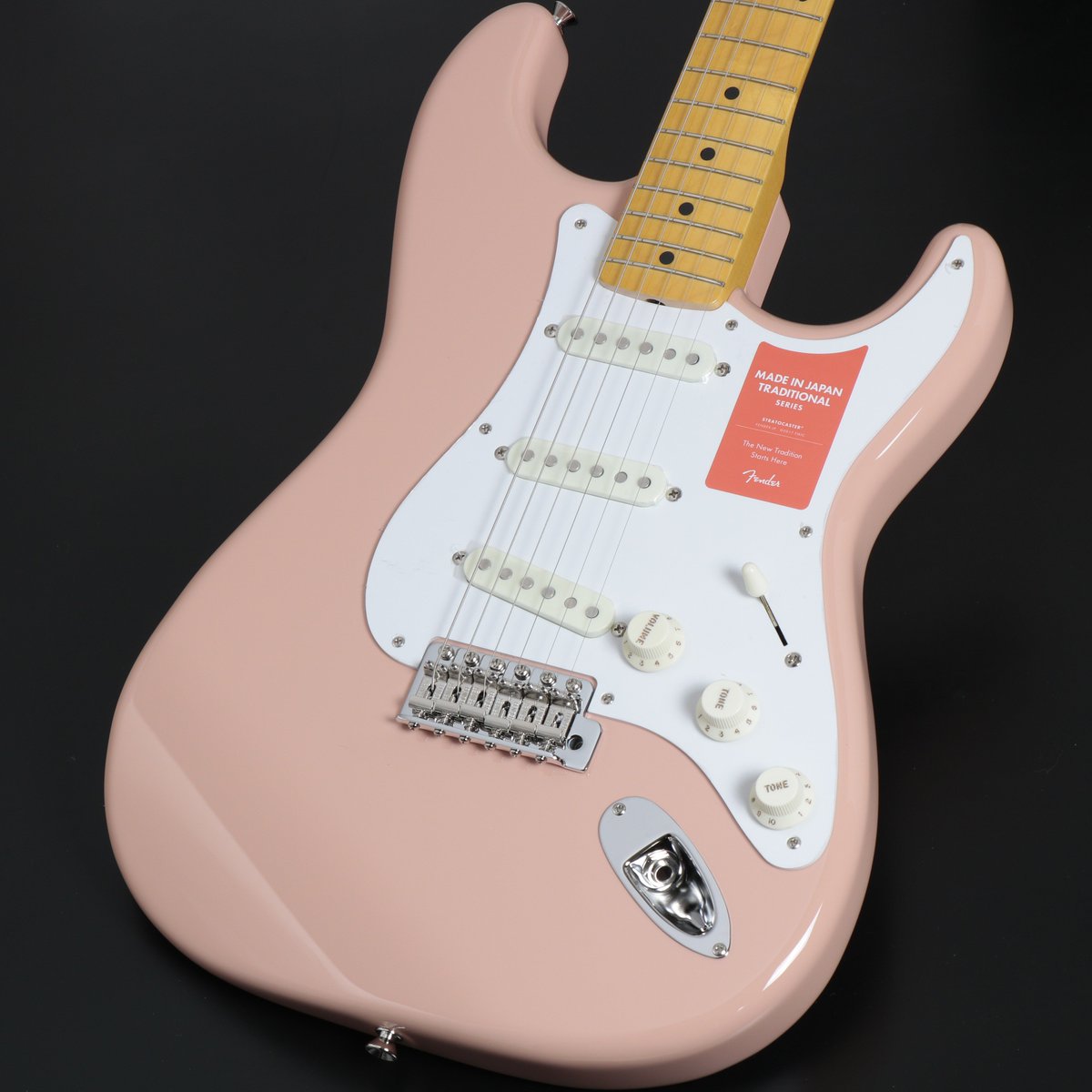 イシバシ楽器御茶ノ水本店 Ar Twitter Fenderフロア 新入荷カラー 日本製フェンダー トラディショナル シリーズ 58ストラト キャスターにフラミンゴピンクが追加です 淡いピンクのボディにメイプル指板がマッチした１本 ファッションと合わせて