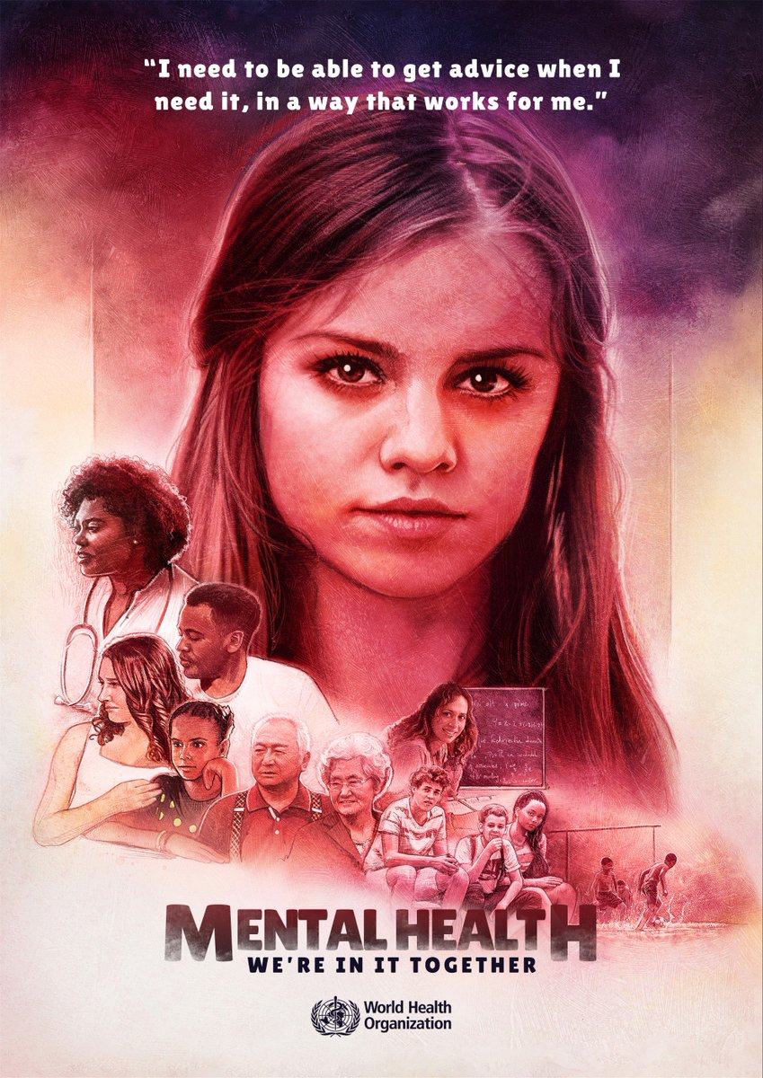 The theme of #WorldMentalHealthDay (today) is “young people and mental health in a changing world”. How do pharmacists contribute? Read about it in FIP’s report here: bit.ly/2ORIy20