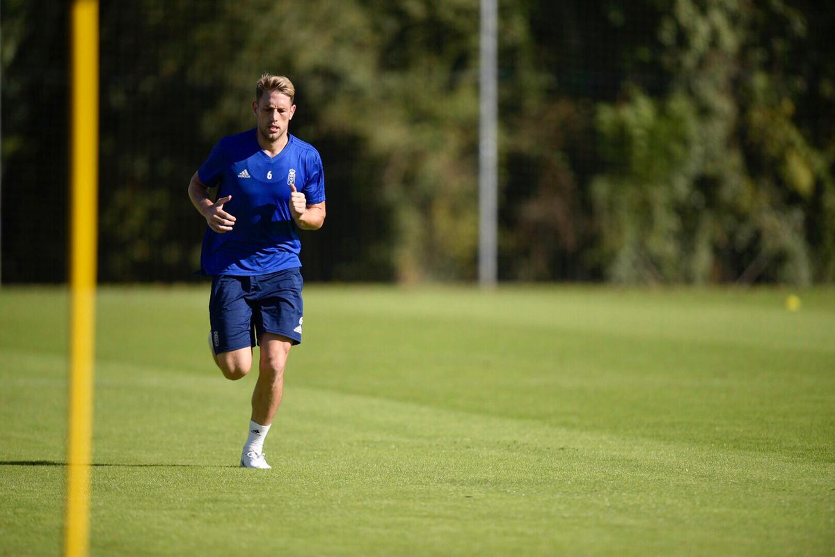 Avanza la puesta a punto 💪💨 #RealOviedo