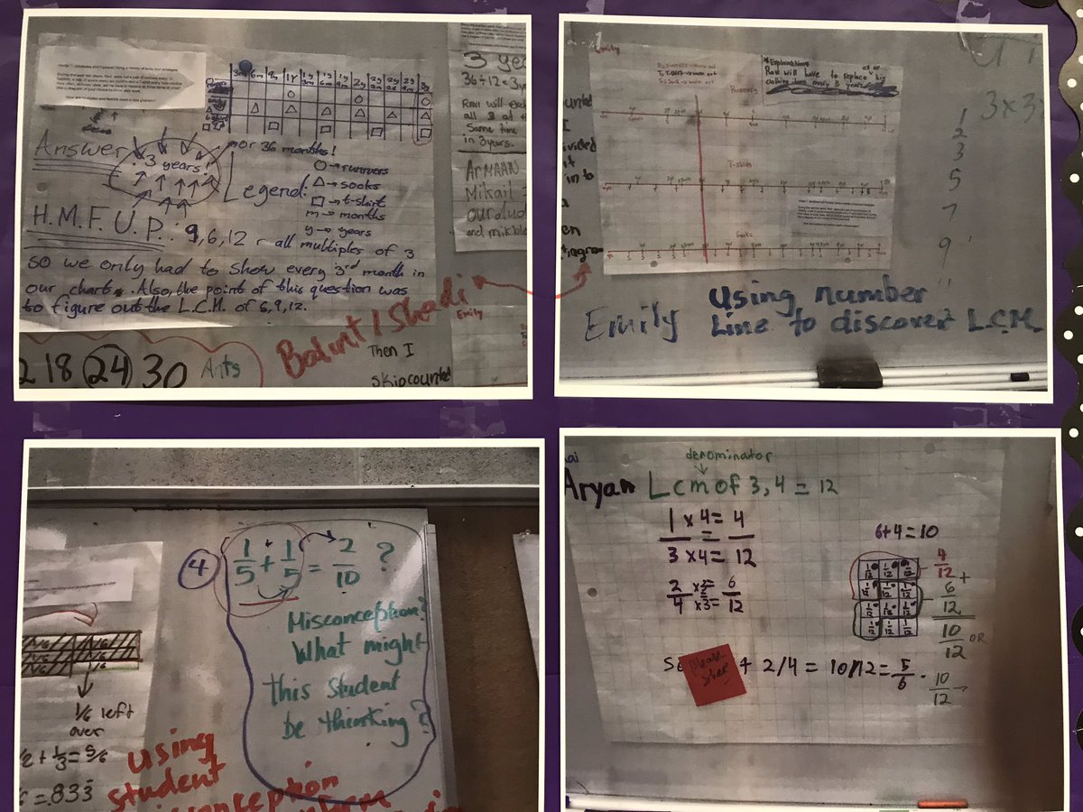rjdurocher's tweet photo. Furthering our learning from our Collaborative Inquiry last year @TDSB_Waterfront Grade 7/8 and teacher engage in ped doc to capture and further student thinking, mindsets &amp; learning in math @LC4_TDSB @janewee48 @KMJMcNamara @joboaler #PedDoc #studentthinking https://t.co/B6kcU3ZCSv