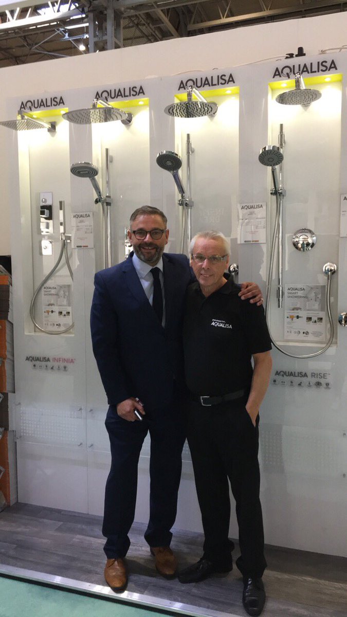 AqualisaShowers's tweet photo. Make sure you visit us on stand K300 at @GDLive_UK. Look for @J2Interiors and chat to our helpful team 😍 #gdlive18 #granddesigns #granddesignslive https://t.co/mGcpSxRt8O