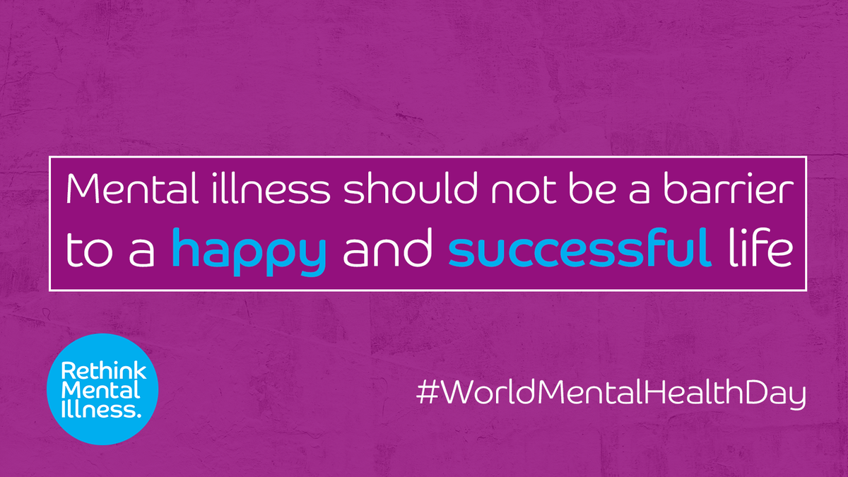 Mental illness affects millions of us all over the world, every single day. We want a world where everyone living with mental illness has the happy life they deserve #WorldMentalHealthDay #WorldMentalHealthDay2018 #WMHD #WMHD18 💙
