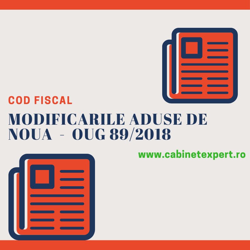expertcontabil's tweet photo. Modificarile la CF, aduse de OUG 89/2018 - oficial.
#codulfiscal #impozitprofit #impozitvenit #TVA
Detalii aici - https://t.co/M7jk2tXqoM https://t.co/PKGIYNDStM