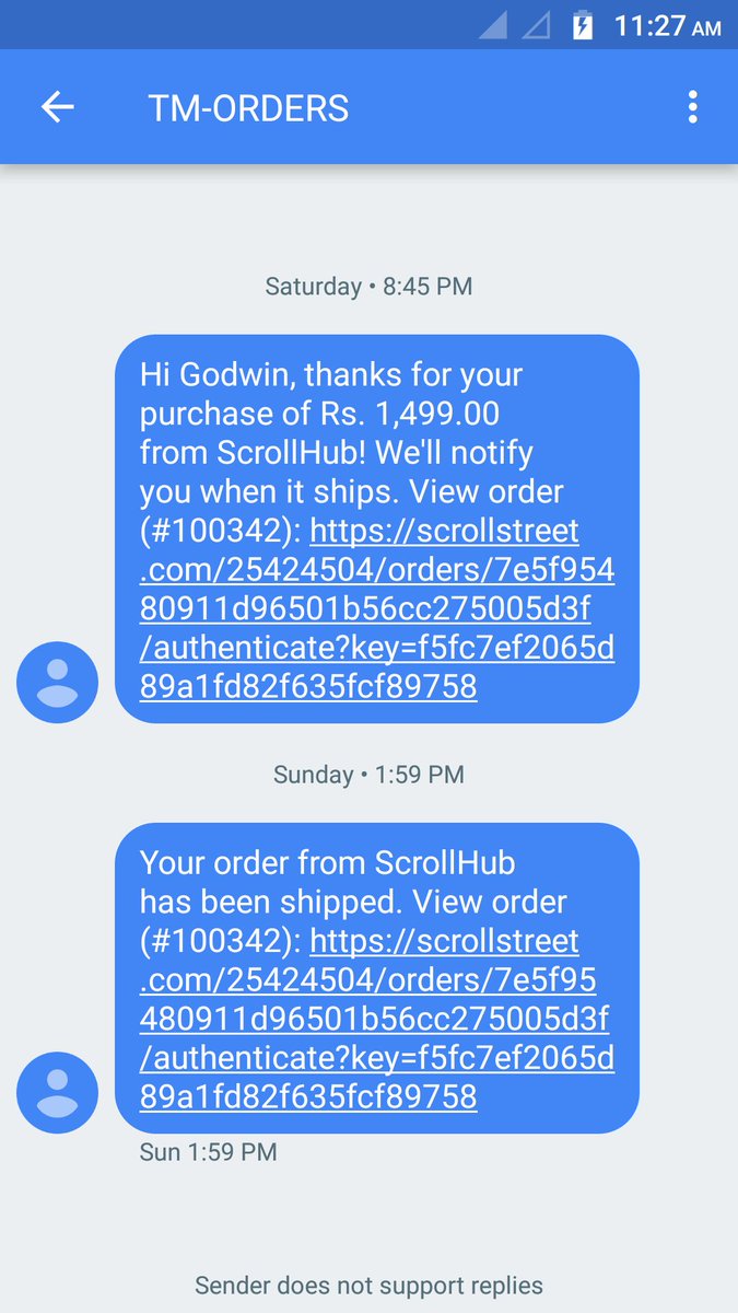 GodwinAnupam2's tweet photo. Beware guys scroll street is cheating with our orders
After a several emails they are not replying me on my email however the bluedart tracking number provided to me was incorrect
Email- godwin02101992@gmail.com
 #scrollstreet #cheating #fraudactivity #fraudcompany #alphaglee https://t.co/WhEbaNKabg