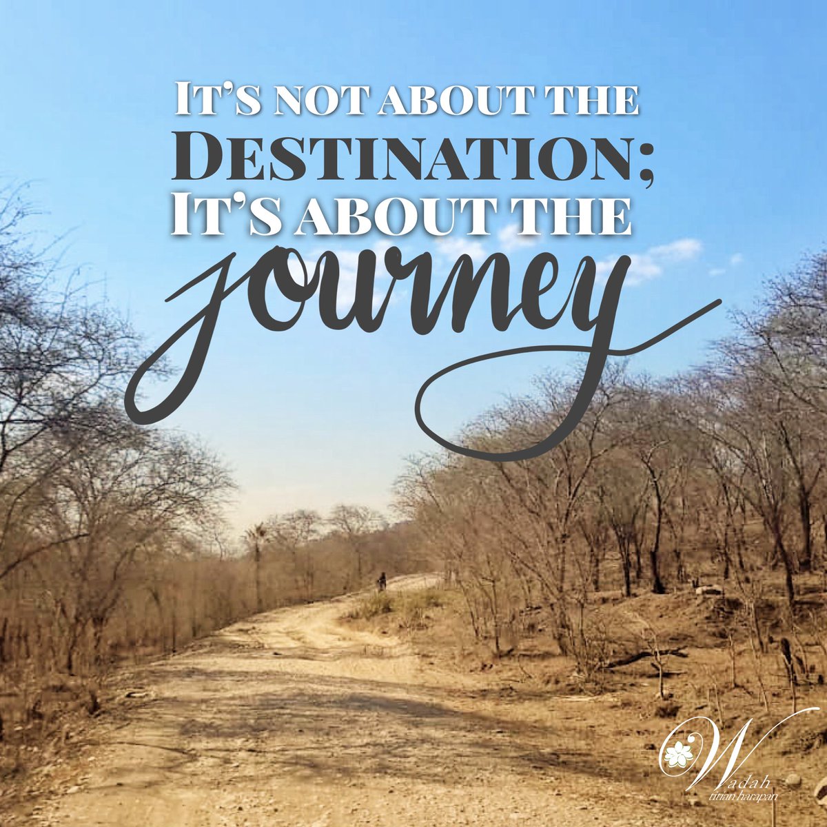 It's all about the Journey, not the Destination