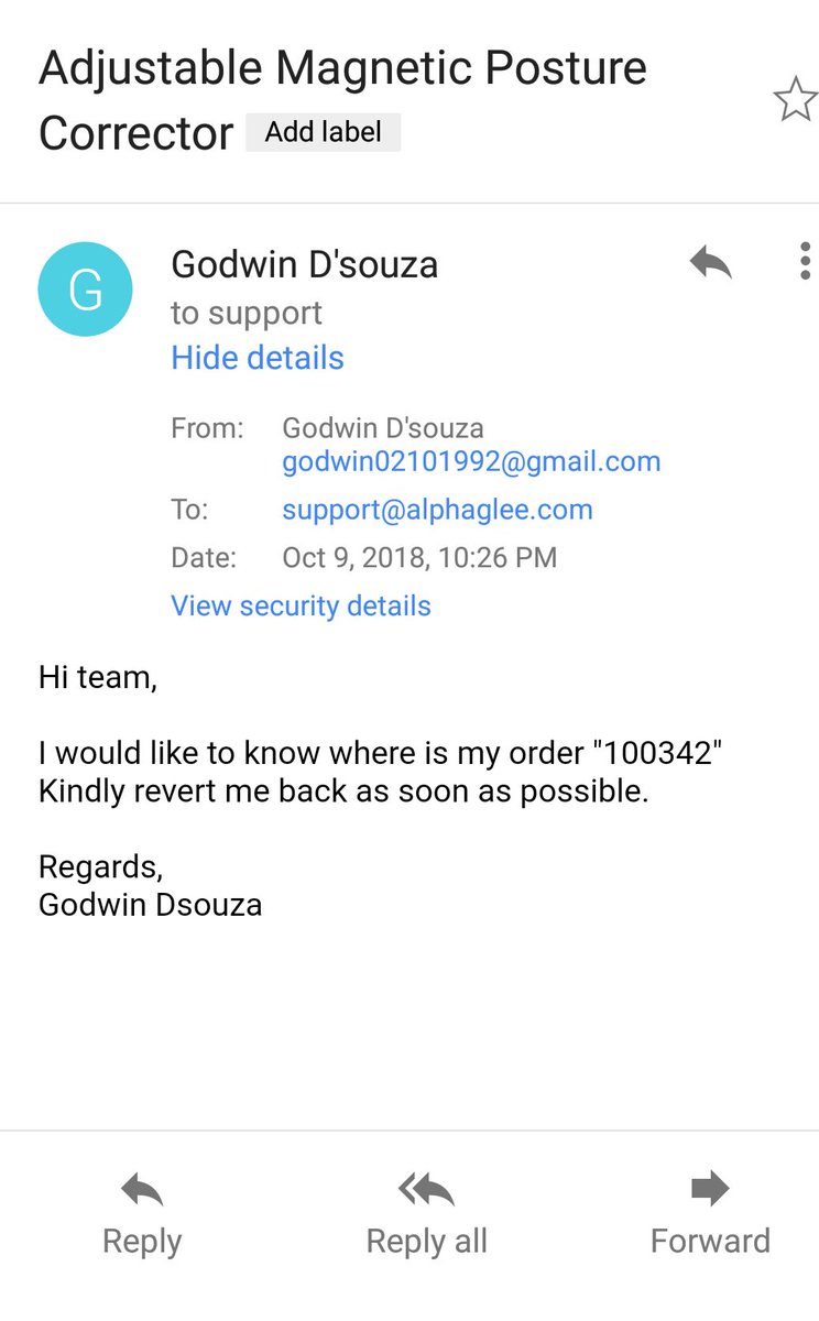 GodwinAnupam2's tweet photo. #indiatv #ndtv #aajtak #mumbaipolice #fraudactivity #fruadcompany
 I have been cheated with scroll street company where I have made online payment but my order has still not received
Making several emails they are not responding back however bluedart tracking number was incorrect https://t.co/QuO0FeLBNh