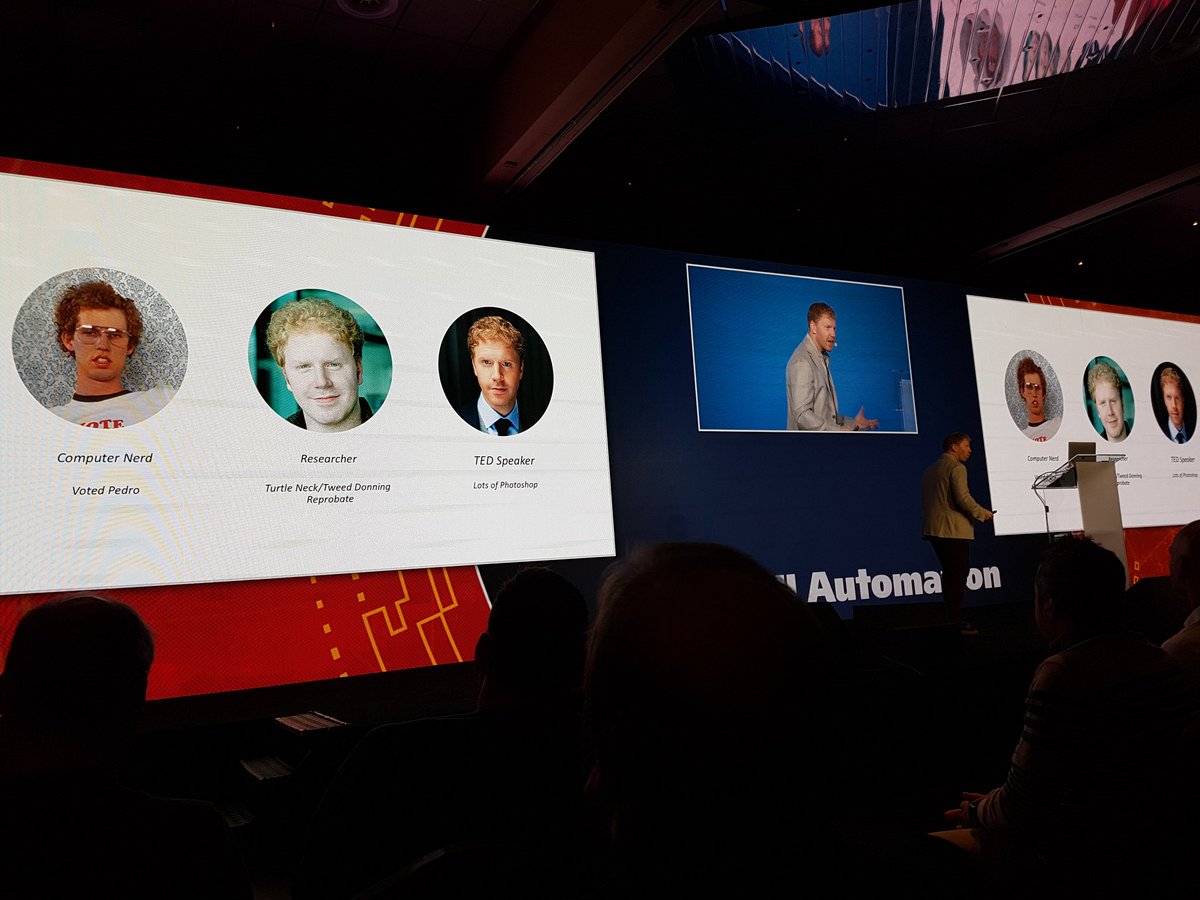 CougarAutoLtd's tweet photo. Excited to hear @jameslyne and his Cybersecurity keynote @ROKAutomation #ROKTechED https://t.co/n6k0R3JRxv