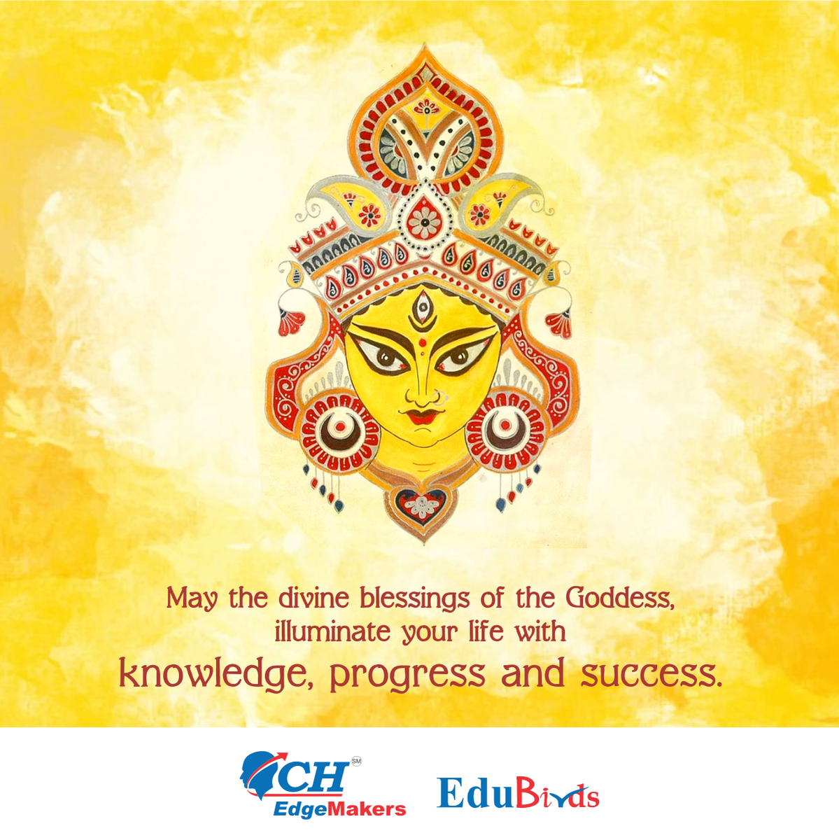 CHEdgeMakers's tweet photo. May the pious festival of #Navratri be the harbinger of peace, success and prosperity.

#CH_EdgeMakers #Navratri2018 https://t.co/pA5i9ePVX8