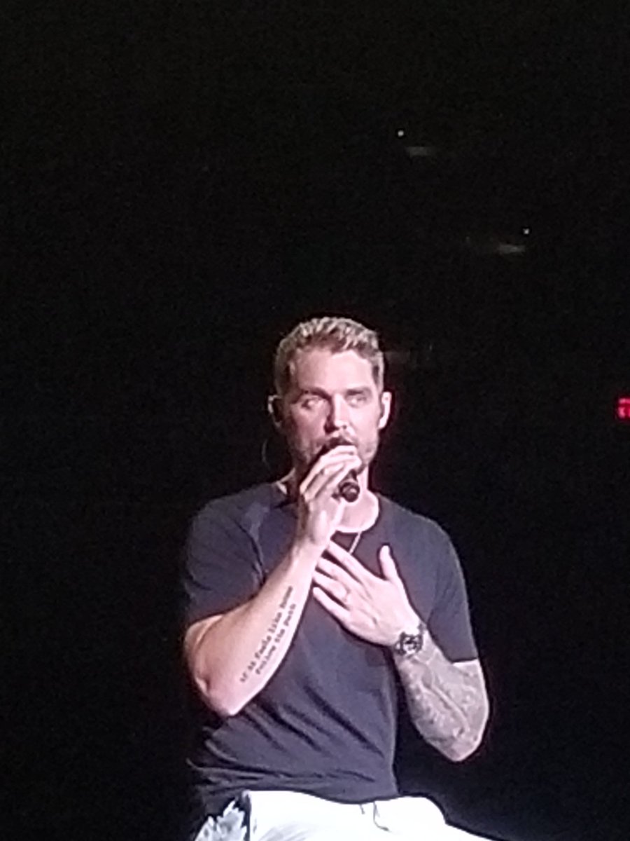 Brett Young, I want to marry you so you can sing to me all day long. Lol. Loved the concert at Charleston Civic Center.