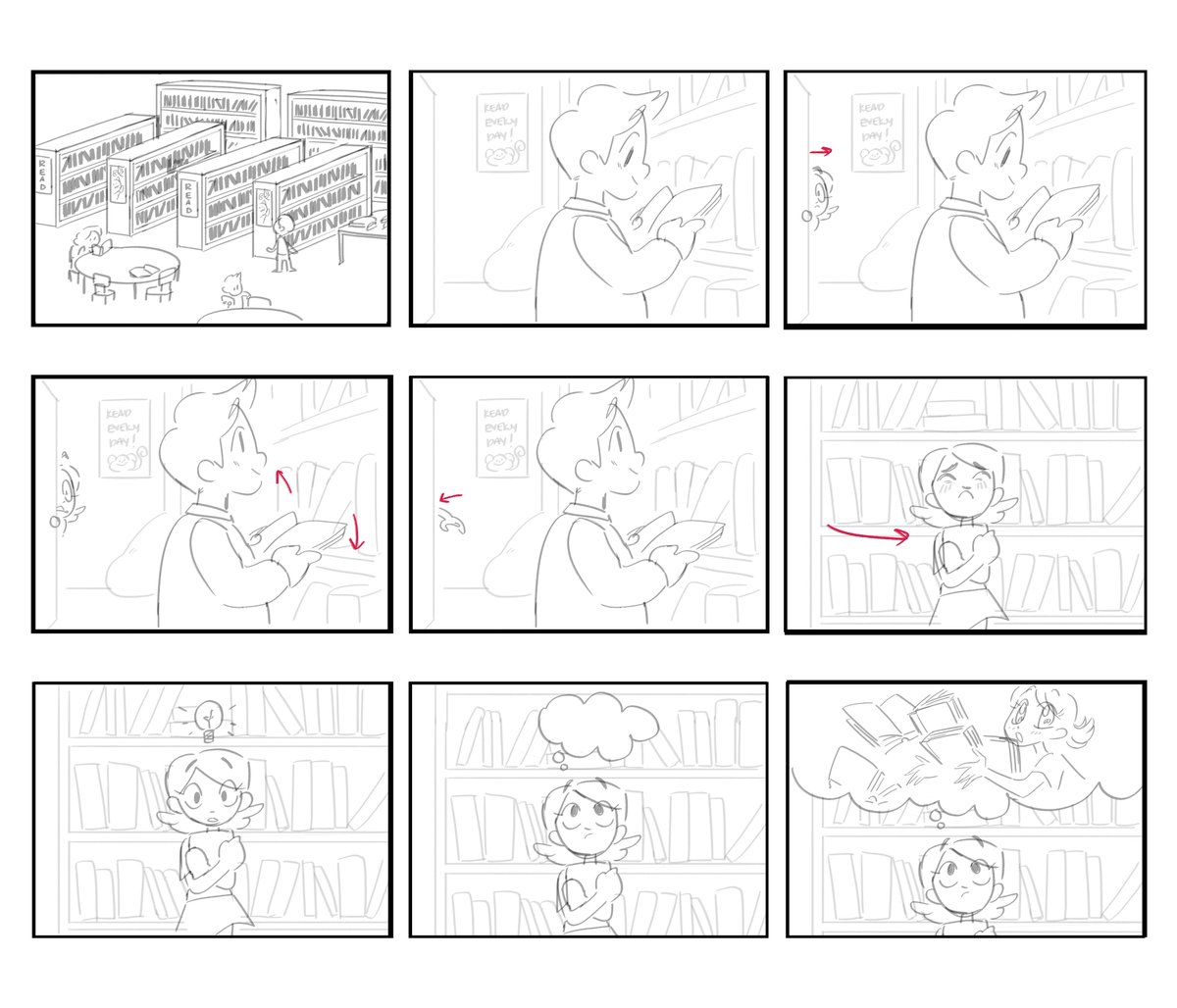 i'm a little late but hi, i'm amie! i'm studying animation in socal, looking for any storyboarding and character design interships and jobs!
?ameetoedraws@gmail.com , ? portfolio: https://t.co/z508PRdFsM
#portfolioday #animation #storyboarding