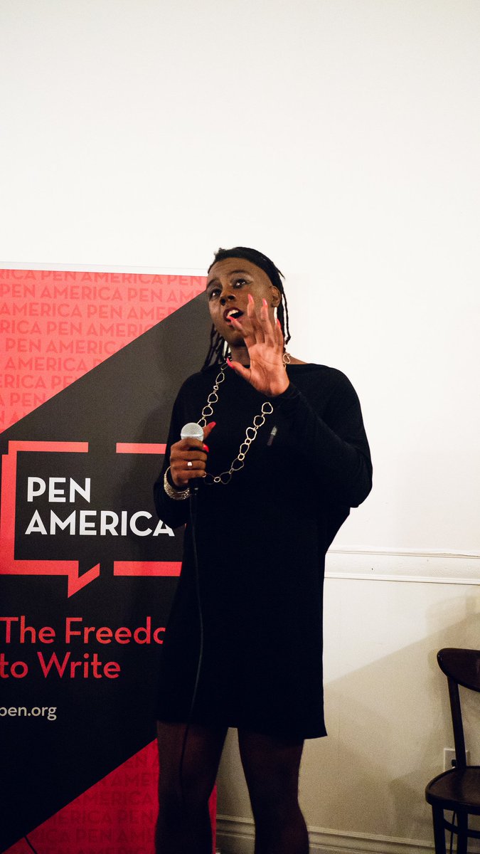 jxzzhndz_'s tweet image. thank you again  to @PENamerican for letting me act a fool in my hometown with beautiful queer friends &amp;amp; #LambdaLitFest blessings to @josdcharles @edwinbodney &amp;amp;  @volesvo for ringing  in Venus in RetroGAYde.