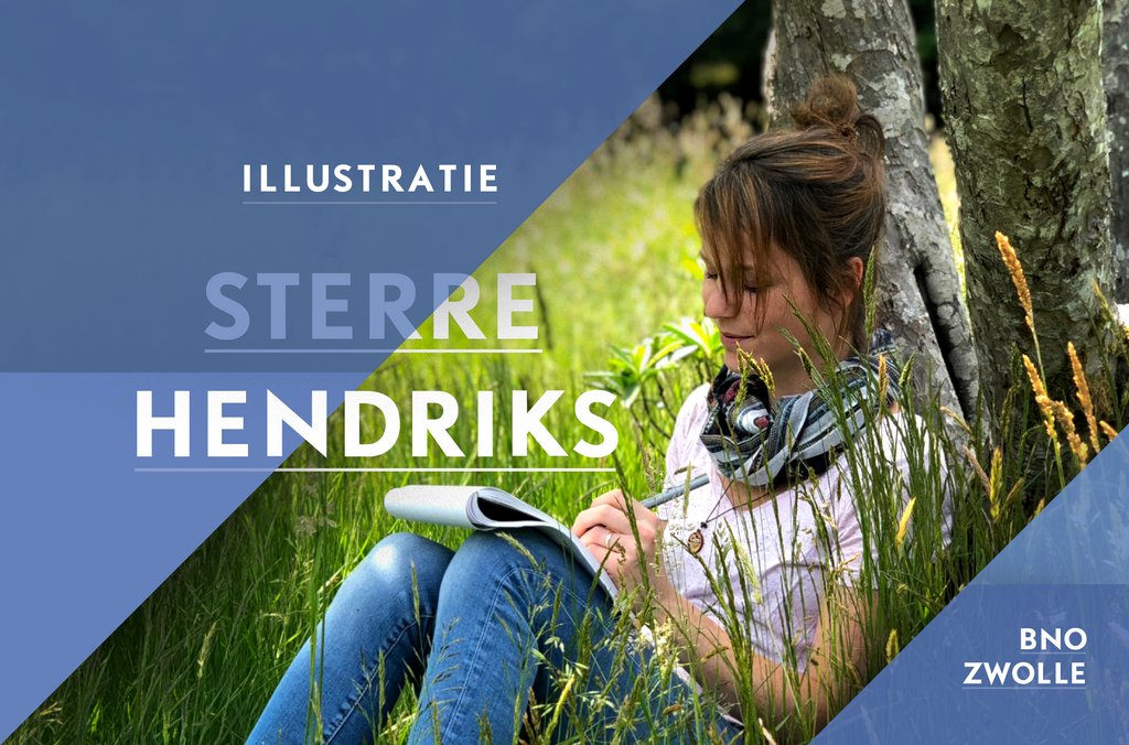 BnoZwolle's tweet photo. Volgende week woensdag de 17e is het zo ver. Dan geeft Sterre een inkijkje in haar werk en leven en hoe de natuur haar inspireert de meest toffe illustraties en best-selling apps te maken. Claim snel je stoel via: https://t.co/LJzQCiNP3W https://t.co/eCTkhddtqL