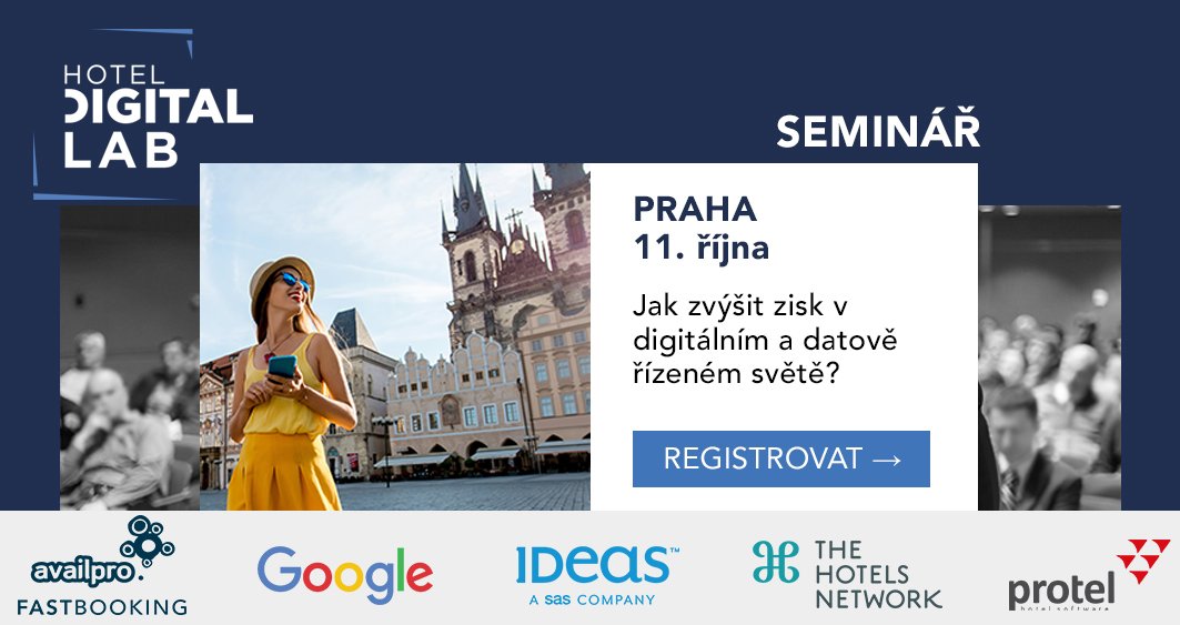 Ready for tomorrow? Last chance to join us at the #HotelDigitalLab #Prague and discuss ways to increase profit for your #hotel with <a href="/Availpro/">Availpro</a>, <a href="/GoogleTravel/">Google Travel</a>, <a href="/IDeaS_RevOpt/">IDeaS a SAS Company</a>, @protel_en, and <a href="/thehotelsnet/">The Hotels Network</a>! Your free seat here >> hoteldigitallab.com/prague/