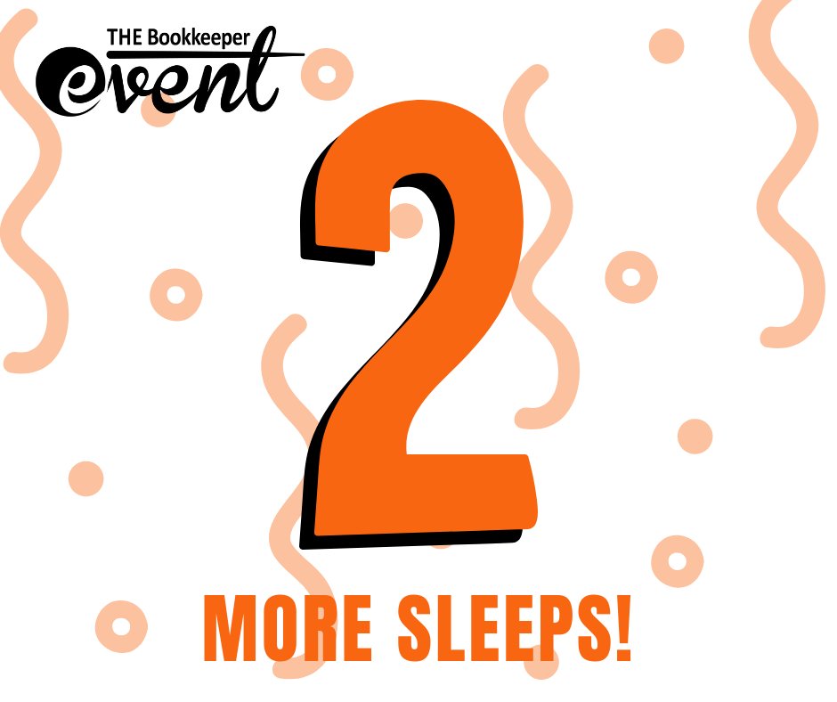 Get. Excited. #thebookkeeperevent