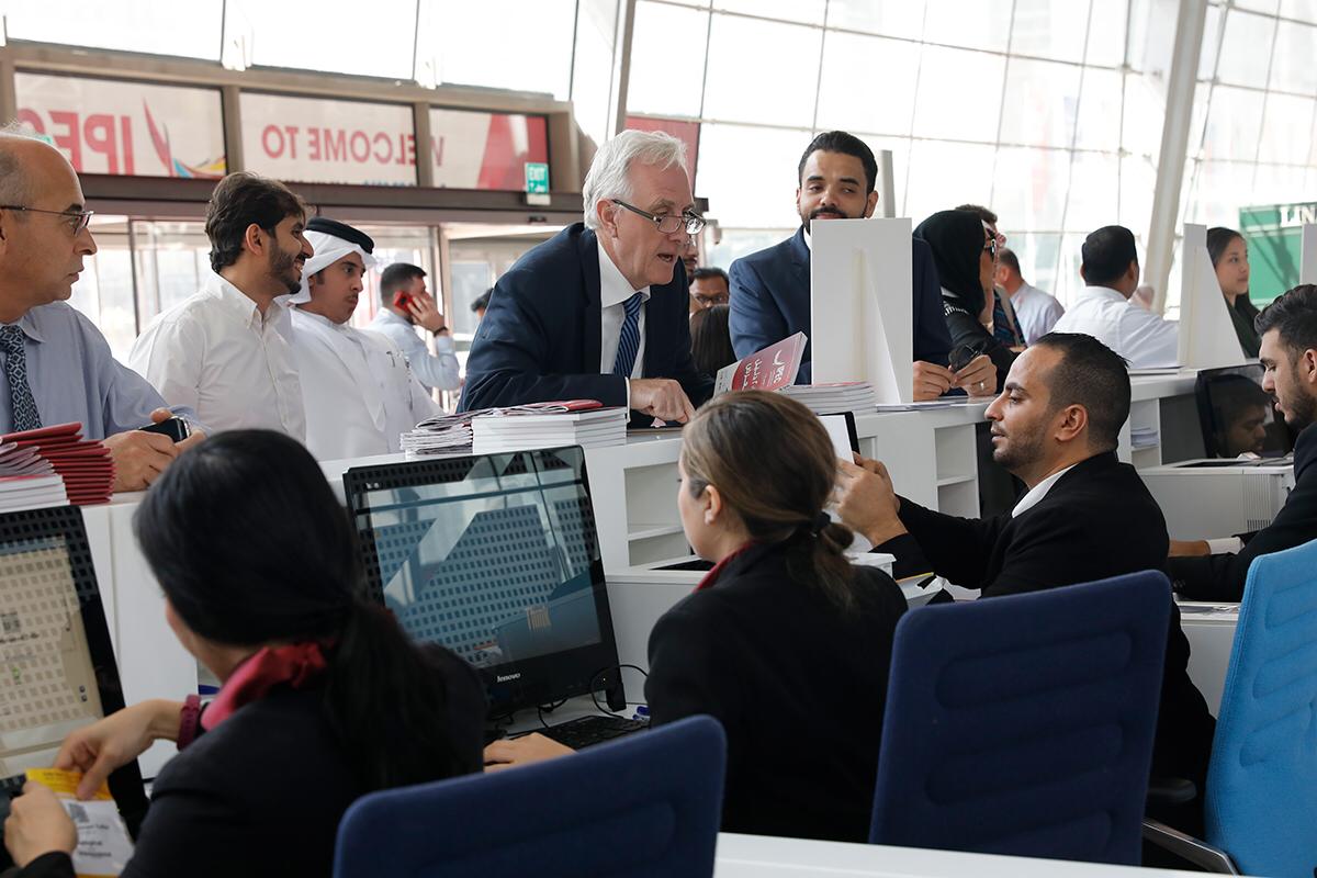 See you today at the third and LAST DAY of #IPECQATAR!

#Exhibition #Conference #Doha #Qatar #Commerce #DECC #Tunisia #Algeria #Morocco #Iran #Oman #Kuwait #Azerbaijan #Turkey #Tajikistan #Pakistan #VisitQatar