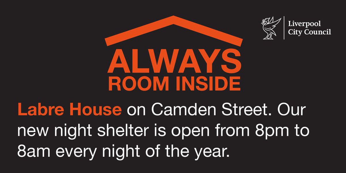 CllrNickSmall's tweet photo. In Liverpool we spend £12m tackling and preventing homelessness.  Our homeless shelter Labre House means no one has to sleep on the streets as there's #AlwaysRoomInside.  The right to a decent home should be recognised as a basic human right. #WorldHomelessnessDay #HousingDay18 https://t.co/xirAsu1PQG