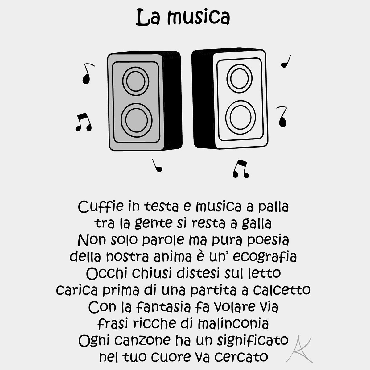 Annamaria Lacalamita Musica Music Buongiorno Filastrocca Rime Poesia Parole Frasi Creativita Draw Scketch Drawing Creativity Art Artwork Illustration Illustrator Bari T Co A5ook5fl8c