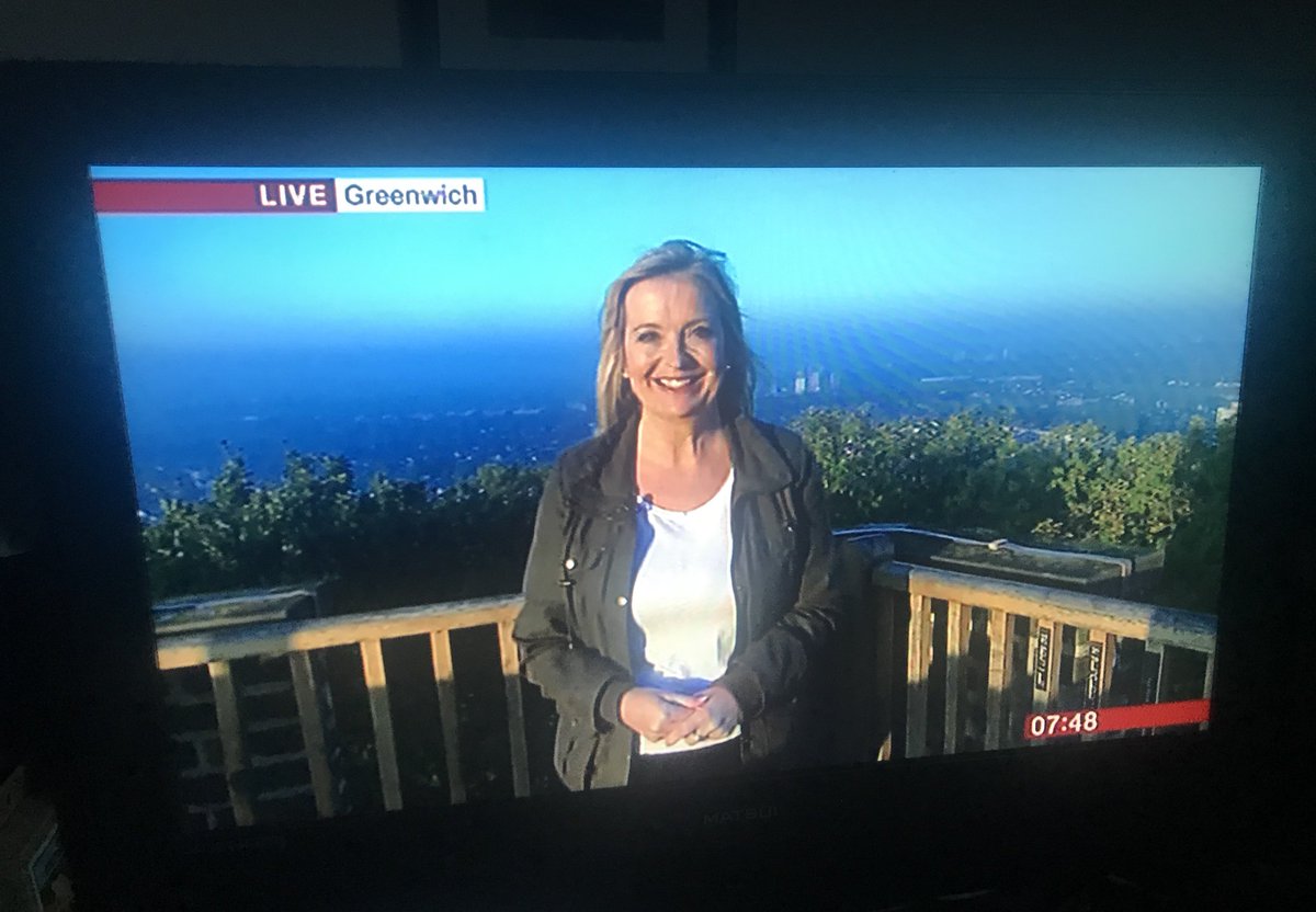 BBC Breakfast weather report from Severndroog Castle today. 
#greenwich #shootershill #severndroogcastle #SELondon