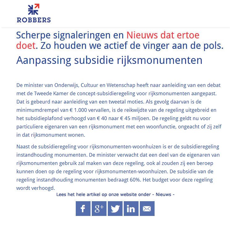 Nieuws dat ertoe doet