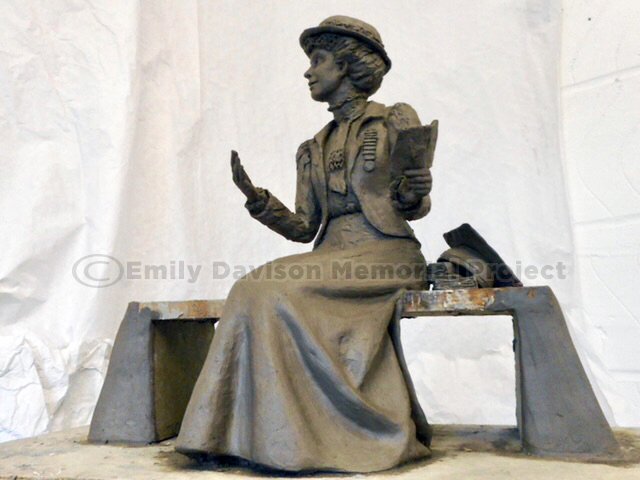 11th Oct we will be celebrating Emily's birthday. Join us from 11:45am at @EpsomRacecourse by Emily's plaque near Tattenham Corner where we will have a very special unveiling of the Maquette, small version, of our planned statue. @Emilymatters @EmilyInspires13 @MarchoftheWomen